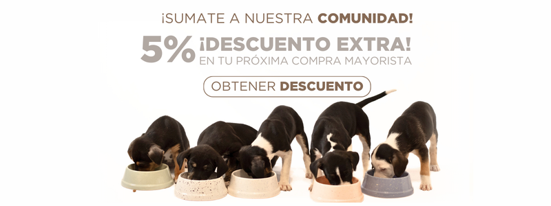 5% descuento extra NUVOLE mascotas